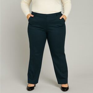 George Women’s Size 16WP Petite Black Dress Pants 28” Inseam Stretch